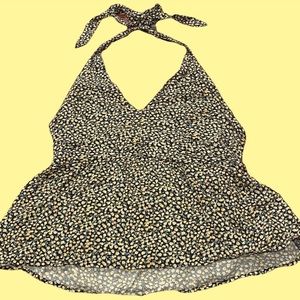 ❊ All Over Daisies Halter Tie Top ❊